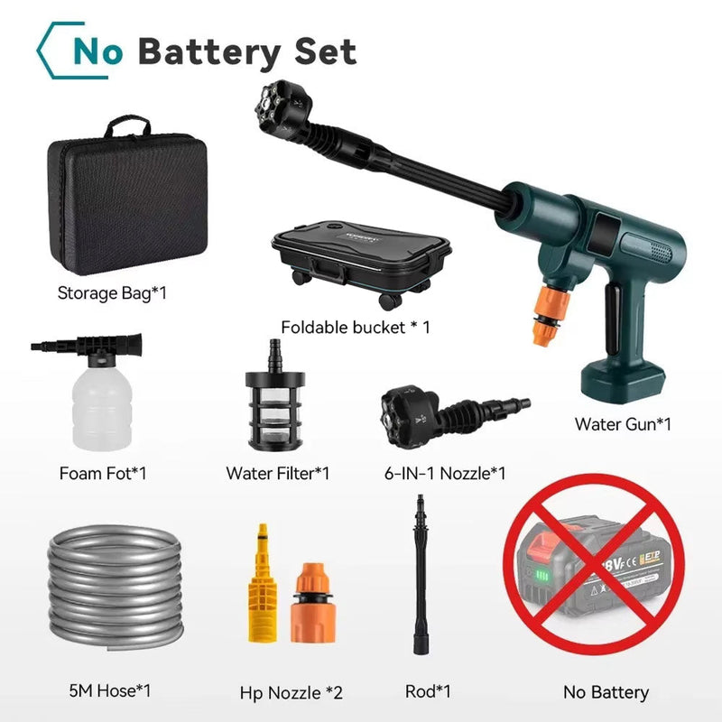 JetWavep Portable Pressure Washer With Water Tank