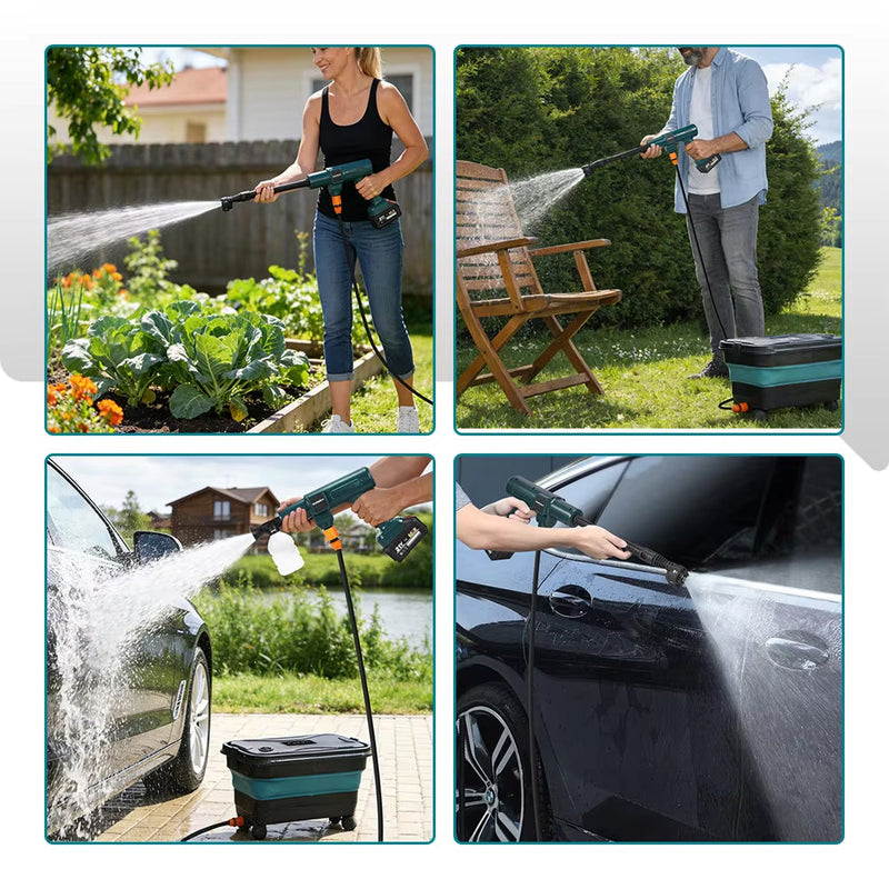 JetWavep Portable Pressure Washer With Water Tank
