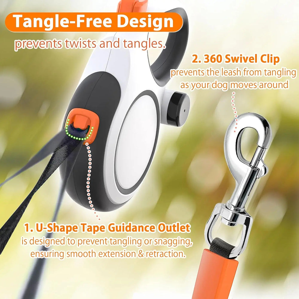 Lealyrat Retractable Dog Lead