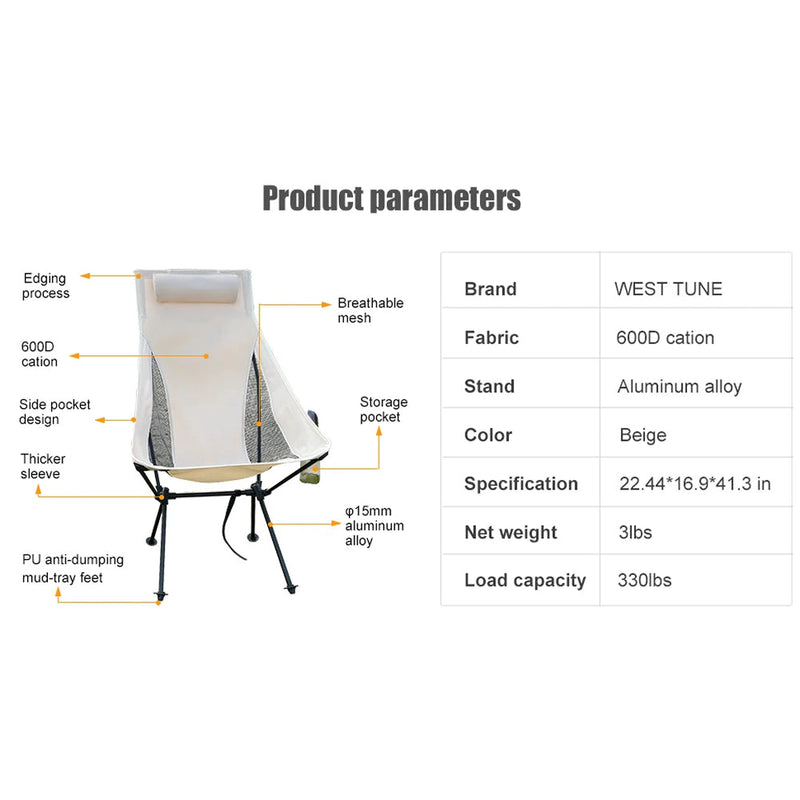 NestFoche Folding Camping Chairs UK
