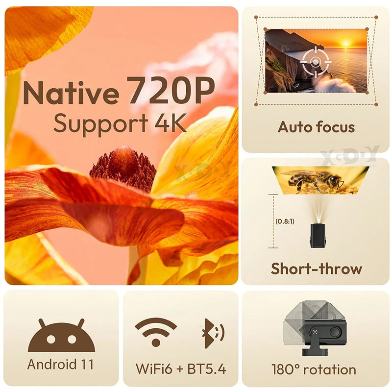 NitePixol Portable Outdoor Projector