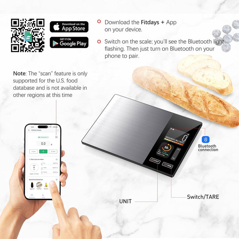 Nutrivapu Smart Nutrition Scale