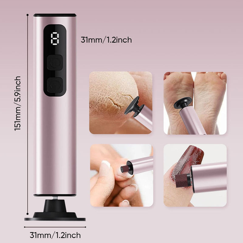PediLuxid Electric Foot Callus Remover