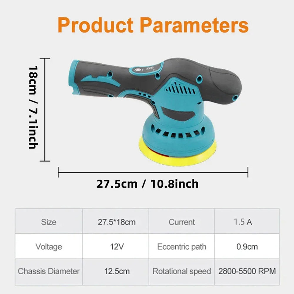 Polltimex Cordless Car Buffer Polisher