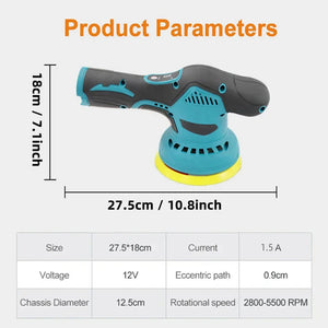 Polltimex Cordless Car Buffer Polisher