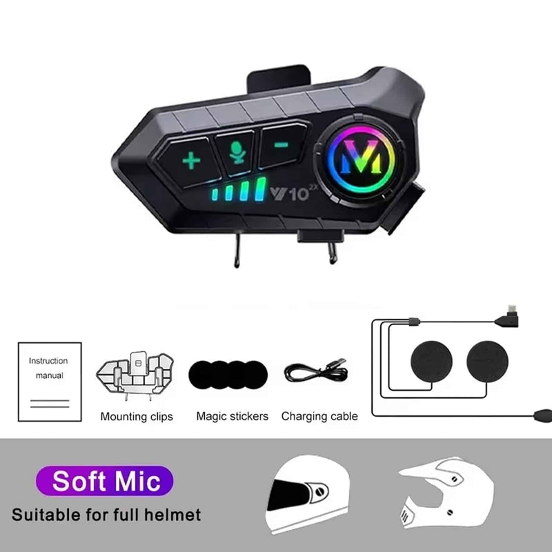 RiderZest V2 Motorcycle Intercom