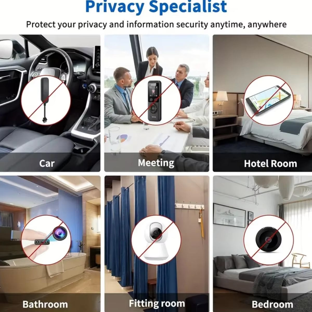 SnifRect Spy Bug Detector