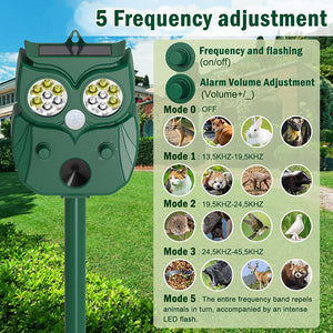 SonicHerd Rabbit Deterrent for Lawn