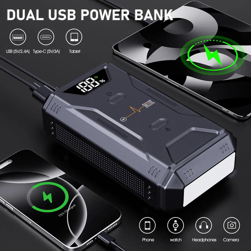 Startixus V2 Jump Starter Pack