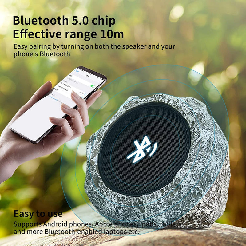 SunRoxax Outdoor Rock Speakers