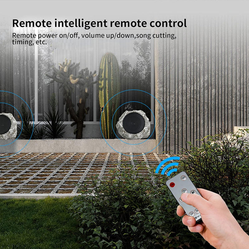 SunRoxax Outdoor Rock Speakers