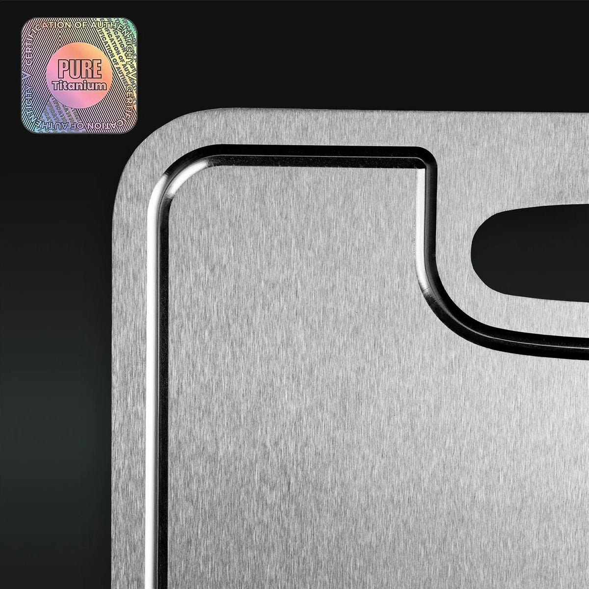 TiChopex Titanium Cutting Board