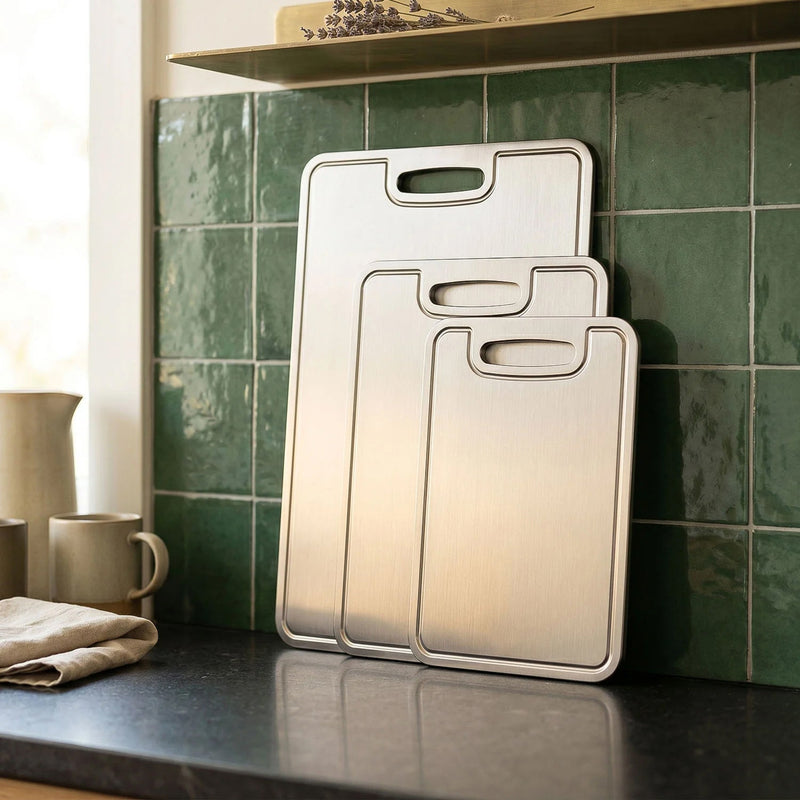 TiChopex Titanium Cutting Board