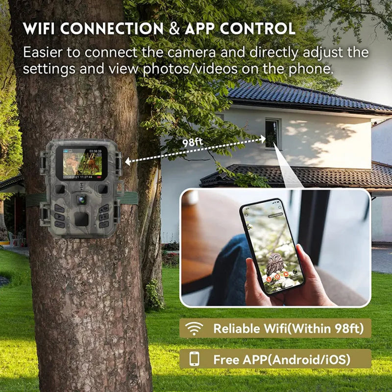 TrackaPix Wildlife Camera for Garden