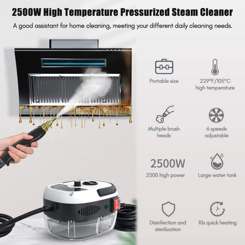 Vaporasy Steam Cleaner for Bathroom