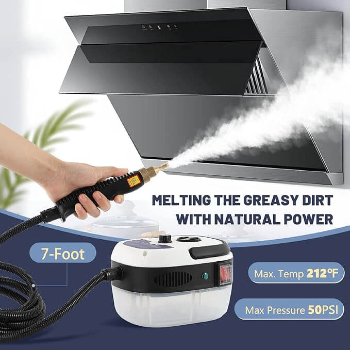 Vaporasy Steam Cleaner for Kitchen and Bathrooms