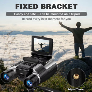 Zoomastor Binoculars With Built in Camera